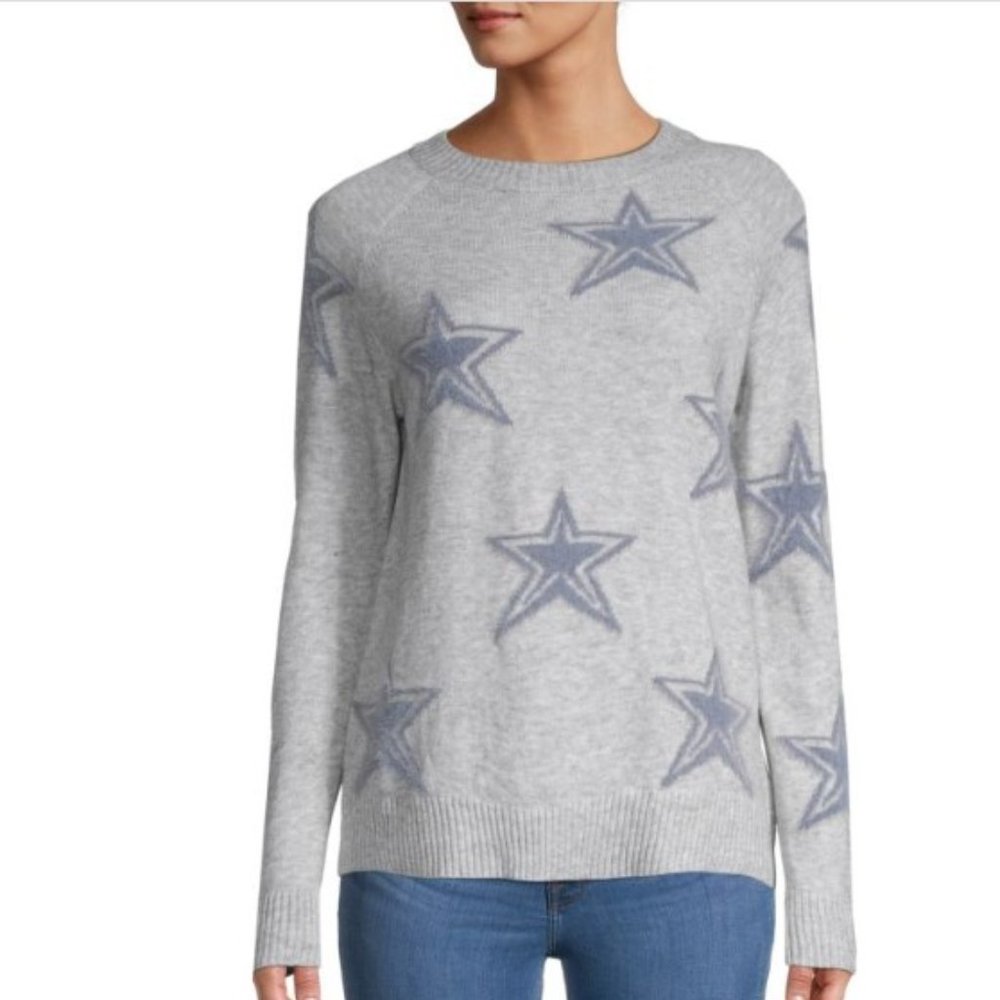 🌠 EUC Fate Star Marled Sweater Womens S, Long Sleeve Crew Neck, Cozy, Beautiful